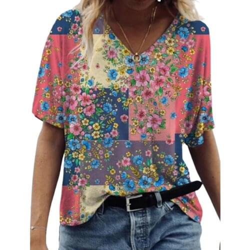 5xl Oversized 3d Abstract Print Women T Shirt Casual Loose Short Sleeve Top Tee Ladies 5xl Plus Size Streetwear Tops Summer 2021