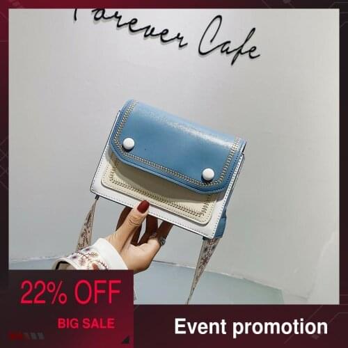 Ladies package 2020 white leather cross-body perfume wallet fashion luxury quality printed one-shoulder saddle cosmetic bag sale