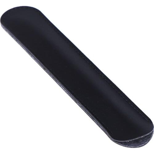 1pc PU Leather Pen Holder Retro Handmade Cowhide Pen Case Portable Vintage Pen Bag Pen Protector Office School Stationery