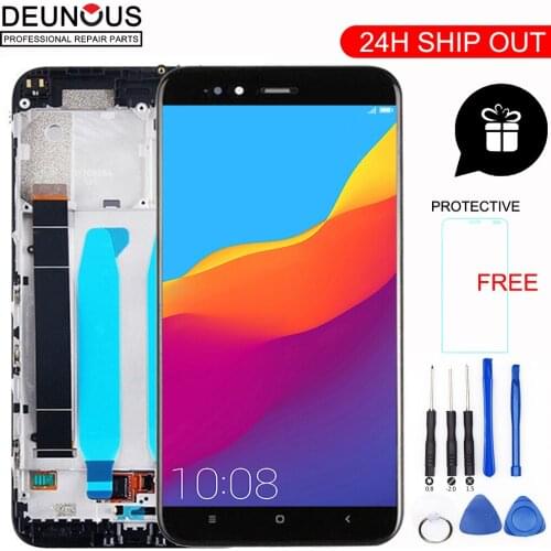 5.5" Original LCD For Xiaomi Mi A1 LCD Touch Screen Xiaomi Mi A1 Display with Frame Replacement For Mi 5X LCD Display Digitizer