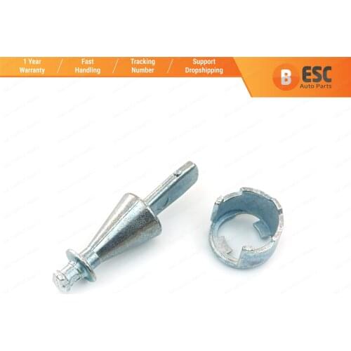 ESC EDP663 Door Lock Barrel Repair Kit 5 K0837167A; 5 K0837168A Front For VW Golf 6 Jetta 5