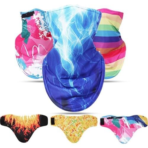 Winter Warm Ski Mask Half Face Mask Cover Scarf Windproof Cycling Fishing Riding Camping Hiking Snowboard Warmer Breathable Mask