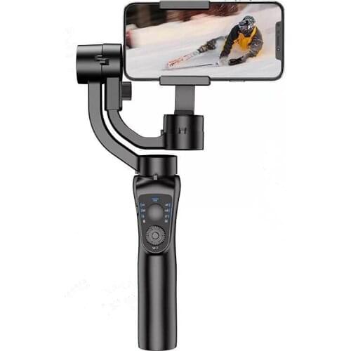 Mobile Phone Stabilizer,3 Axis Handheld Gimbal Stabilizer Selfie Stick for Android /Ios Phone with Sport Inception Mode