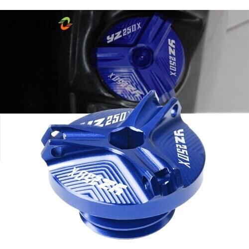 Motorcycle Engine Oil Filler Cup Cap Oil Filler Cap Plug Cover For Yamaha YZ250X YZ250 X YZ 250X 250 X 2016-2019 2017 2018