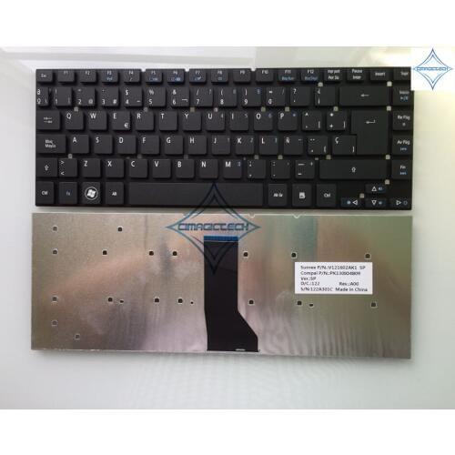 New for Acer Aspire 3830 4755 4830 E1-410 E1-430 E1-432 E1-422 E1-472 V3-471 Sp Spanish Laptop Keyboard Teclado Without Frame