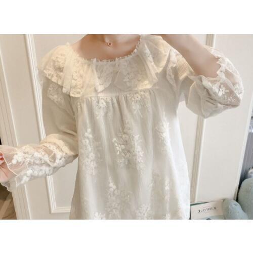 Yomrzl A846 New arrival spring and autumn womens pajama set 2 piece sleep set sweet indoor clothes