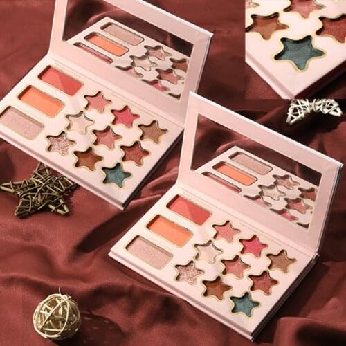 Eyeshadow Palette High Pigmented Matte And Shimmer Colourful Eyeshadow Palette For Girl Women Beauty Maquillaje