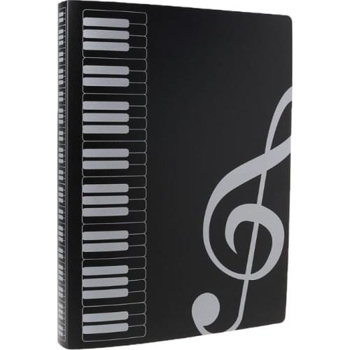 40 Pages A4 Size Piano Music Score Sheet Document File Folder Storage Organizer N7MA