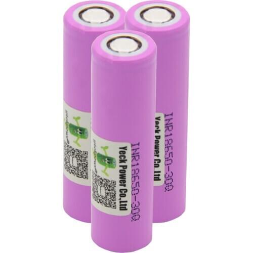 Russian Warehouse Fast Delivery INR18650 30Q battery lithium batteries li-ion 30A 10C 3000mah 3.7V / 18650 battery charger