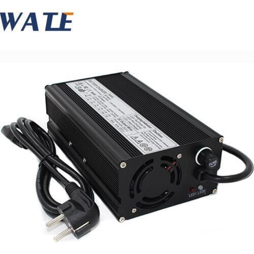 46.2V 12A Motorcycle & Car Battery Charger,Li-ion Battery Charger,Battery type & Charge current selectable
