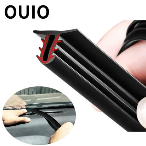 1.6M Sound Seal Strip Car Dashboard Sealing Rubber for Abarth Fiat 500 Honda Accord CRV Civic 2006 2011 Dio Alfa Romeo Ssangyong