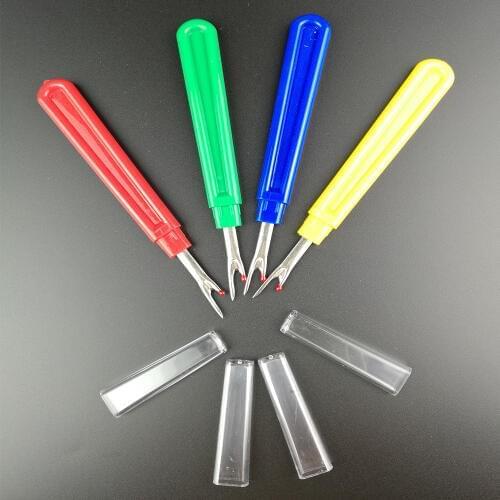 1pc Plastic Sewing Thread Handle Seam Ripper Cutter Stitch Unpicker Cotton Thread for Embroidery Tool Sewing Accessories