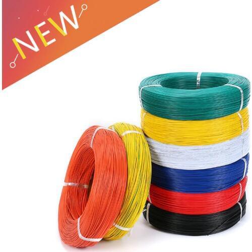 10 Meters Wire 24awg 1.4mm PVC Electronic Cable Insulated LED Cable For DIY Connect 8 Color