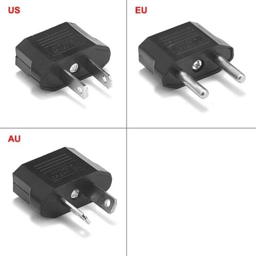 1000pcs AU US EU Plug Adapter China American To Euro Europe Australia Travel Power Adapter Converter Electric Plug Socket Outlet