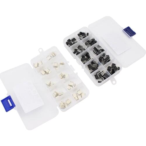 50pcs 100pcs integrated circuit diy electronic kit adopts DIP IC NE555 UC3842 24C08 and Optocoupler 4N25 4N35 MOC3021 MOC3063