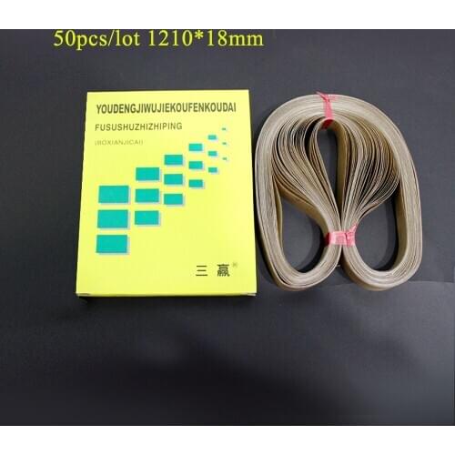 50pcs/lot 1210*18mm sealing belt for FR-900 Continuous Band Sealer or FRD-1000 Solid ink band sealer