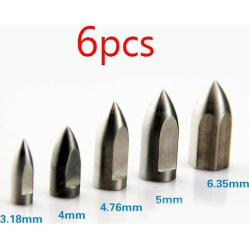 6 Pcs 3.18/4/4.76/5/6.35mm RC Boat Drive Shaft Bullet Nut Propeller Screw Fixing Nut Spare Part