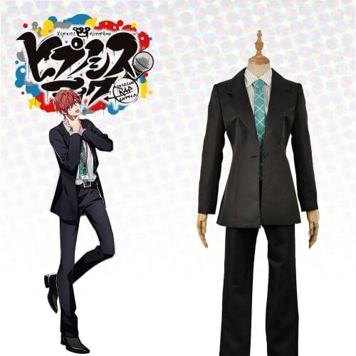 Anime Voice Actor Division Rap Battle Matenro Doppo Kannonzaka Cosplay Costume Outfits for Men Women Adult Suits Tie Halloween