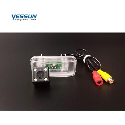 Car Rear View Camera For Toyota Land Cruiser LC200 2019 2020 Night Vision Waterproof CCD Parking Backup car license plate camera