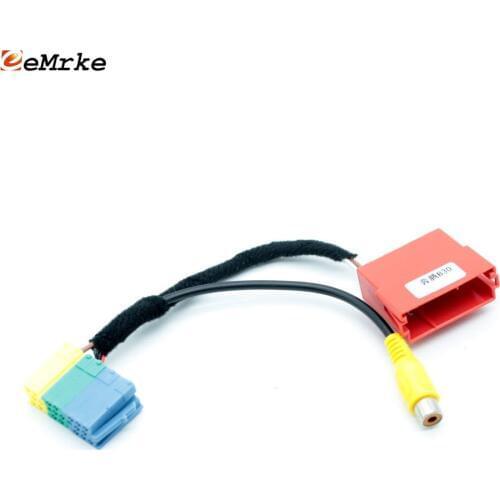 EEMRKE Car Camera Adapter Connector Wire for Besturn B30 Original Video Input RCA Cable
