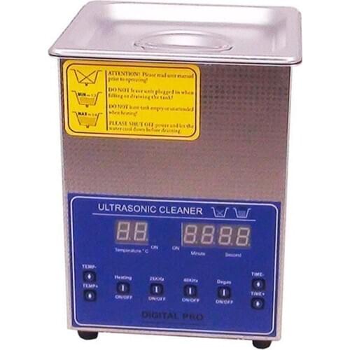 Free ship Brand new dual double frequency 28khz 40Khz digital ultrasonic cleaner cleanering machine 2L