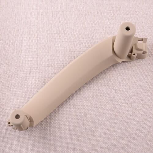 Beige Rear Right Car Interior Door Pull Handle Trim Cover Fit for BMW X3 F25 X4 F26 2017- 2015 2014 2013 2012 2011