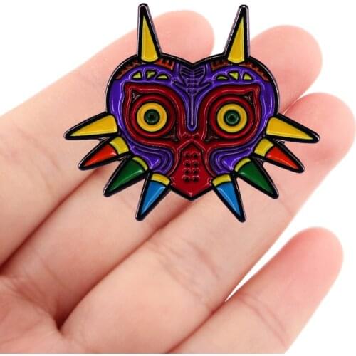 DZ2335 Game owl Enamel Pins Custom Brooches Lapel Badge Jewelry For Backpack Decoration Friends Kids Gift Accessories