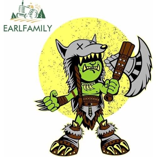 EARLFAMILY 13cm x 10.9cm for First Hunt Personality Car Stickers Motocycle Occlusion Scratch Waterproof VAN Decal for Window