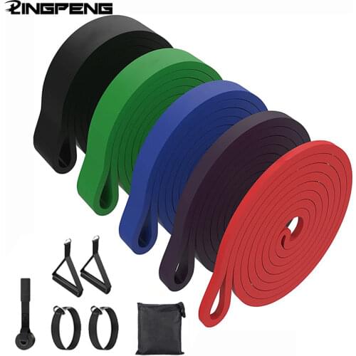 Elastic Resistance Band Natural Latex Used for Indoor Training Yoga Practice Stretching Exercise Pilates Traction Equipment