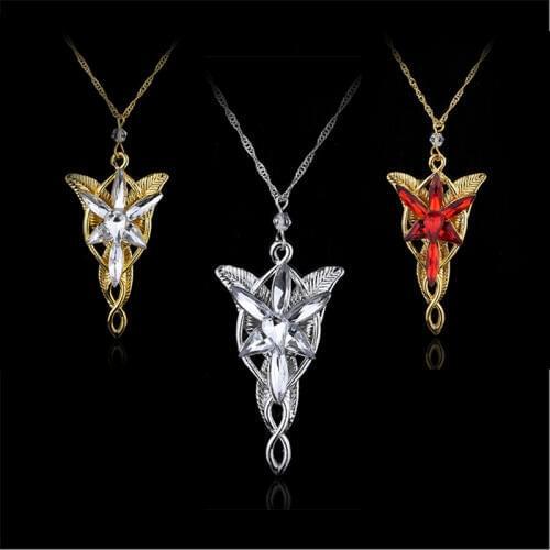 Fashion Classic Movie Jewelry twilight star pendants necklaces Women accessories Elegant Chain Choker Necklace gift