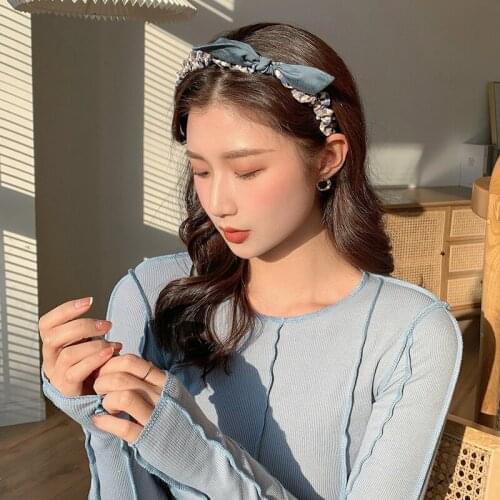 Fashion Women Girls Summer Bohemian Hair Bands Print Headbands Vintage Cross Turban Bandage Bandanas HairBands Hair Accessories