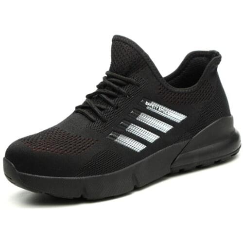 Plus Size 36-46 Work Boots Men Safety Shoes Unisex Work Shoes Men Boots High Quality Steel Toe Safety Designer Sneakers