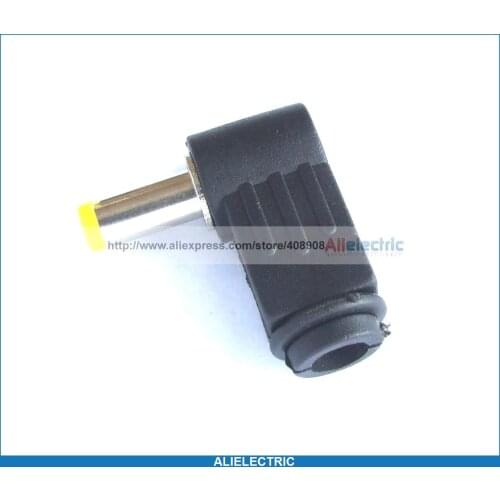 100 Pcs 10mm x 4mm x 1.7mm DC Socket Right Angle Male DC CCTV Charger Power Plugs