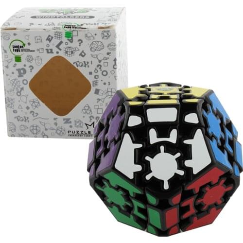 Strange Shape Cube LANLAN Gear Tetradecahedra Magic Cube Puzzle Toys Christmas gift