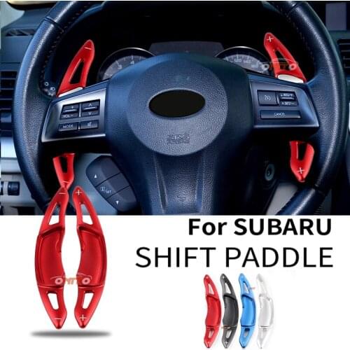 2pcs/lot Car Steering Wheel Shift Paddle Extened Shifter Aluminum Alloy Fit for LEGACY XV FORESTER OUTBACK BRZ IMPREZA