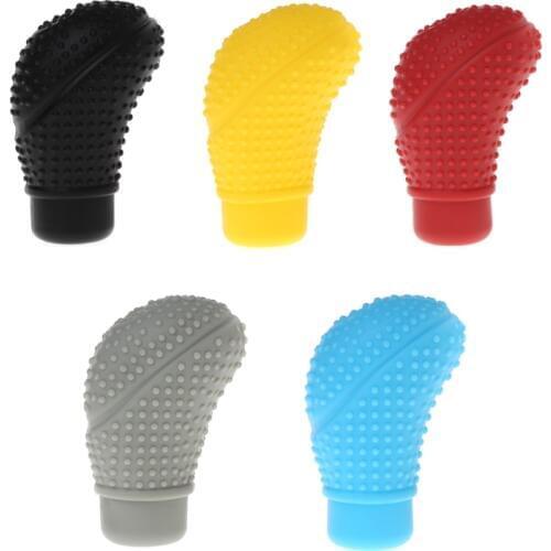 2019 New Car Auto Silicone Gear Shift Knob Cover Manual Nonslip Lever Shifter Knobs Case Protector