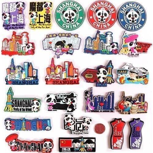 5 pieces a lot) China Shanghai souvenirs refrigerator