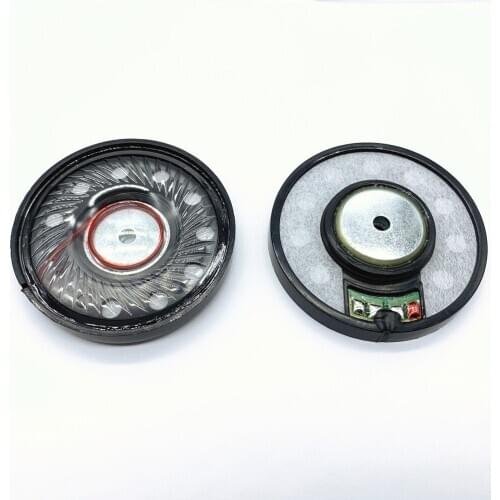 50mm speaker unit Heavy bass high fidelity headset speaker 2pcs