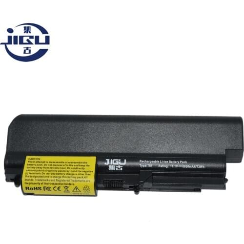 JIGU 9cells Laptop Battery For Lenovo ThinkPad T61 7664 7665 6379 T61 T61p T61u Series (14.1" widescreen)