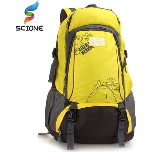 Free Shipping Outdoor Sports Backpack. Men Women Camping Travel Bags Waterproof Hiking Mountaineering Dry Backpacks Nylon Bag