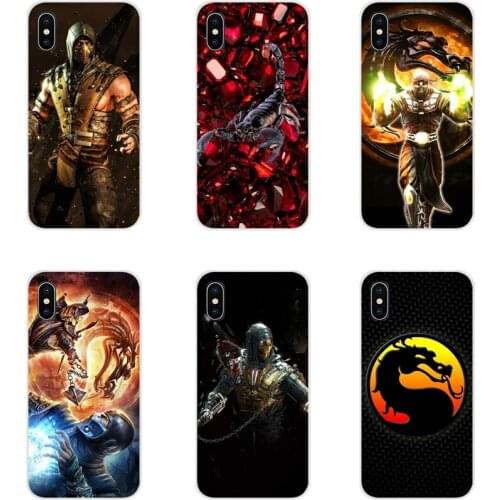 For HTC One U11 U12 X9 M7 M8 A9 M9 M10 E9 Plus Desire 630 530 626 628 816 820 830 Scorpion In Mortal Kombat Accessories Bag Case