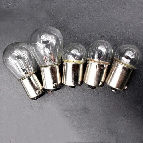 5PCS Electric tricycle electric vehicle plug 12V 48V 55V 60V turn signal tail light Instrument Light 3W Bulb Accessories