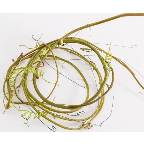 Artificial PU Tsuchiji Fuji Rattan Fake Flower Vine Wreath Home Hotel Wedding DIY Floral Decoration