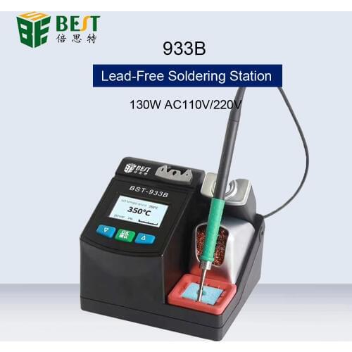 BEST 933B Precision Smart Lead-Free Soldering Station High Precision Professional Welding Soldering Iron 2.5S Heating