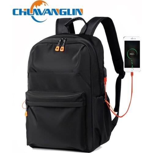 Chuwanglin 14 inch Male Mochila for Men Fashion Trend School College Casual Bag Male Simple Travel Student Backpacks 4161054