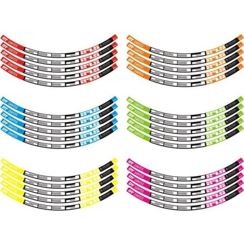 27.5er MTB Rim Wheel Sticker Road Bicycle Stickers Cycle Reflective Mountain Bike Wheels Decal 533D