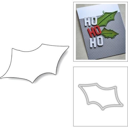 2020 New Plant Green Leaf and Leaves Silhouettes Metal Cutting Dies Cut For DIY Scrapbooking Greeting Card Paper Making No Stamp