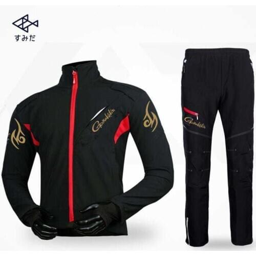 2020 New Autumn Winter Fleece Warm Fishing Jacket Winter Fishing Clothes Waterproof Breathable Fishing Clothing