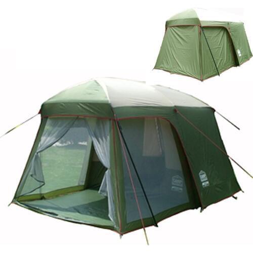 5-8 person large family tent camping tent sun shelter gazebo beach tent 1 room 1 hall for Advertising/exhibition tourist tent