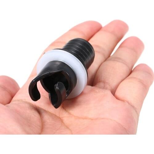 2PCS Kayak Boat Air Valve Adapter Inflatable Boat Kayak Accessories Air Foot Pump Hose Adapter Boat Kayak Air Valve Connector
